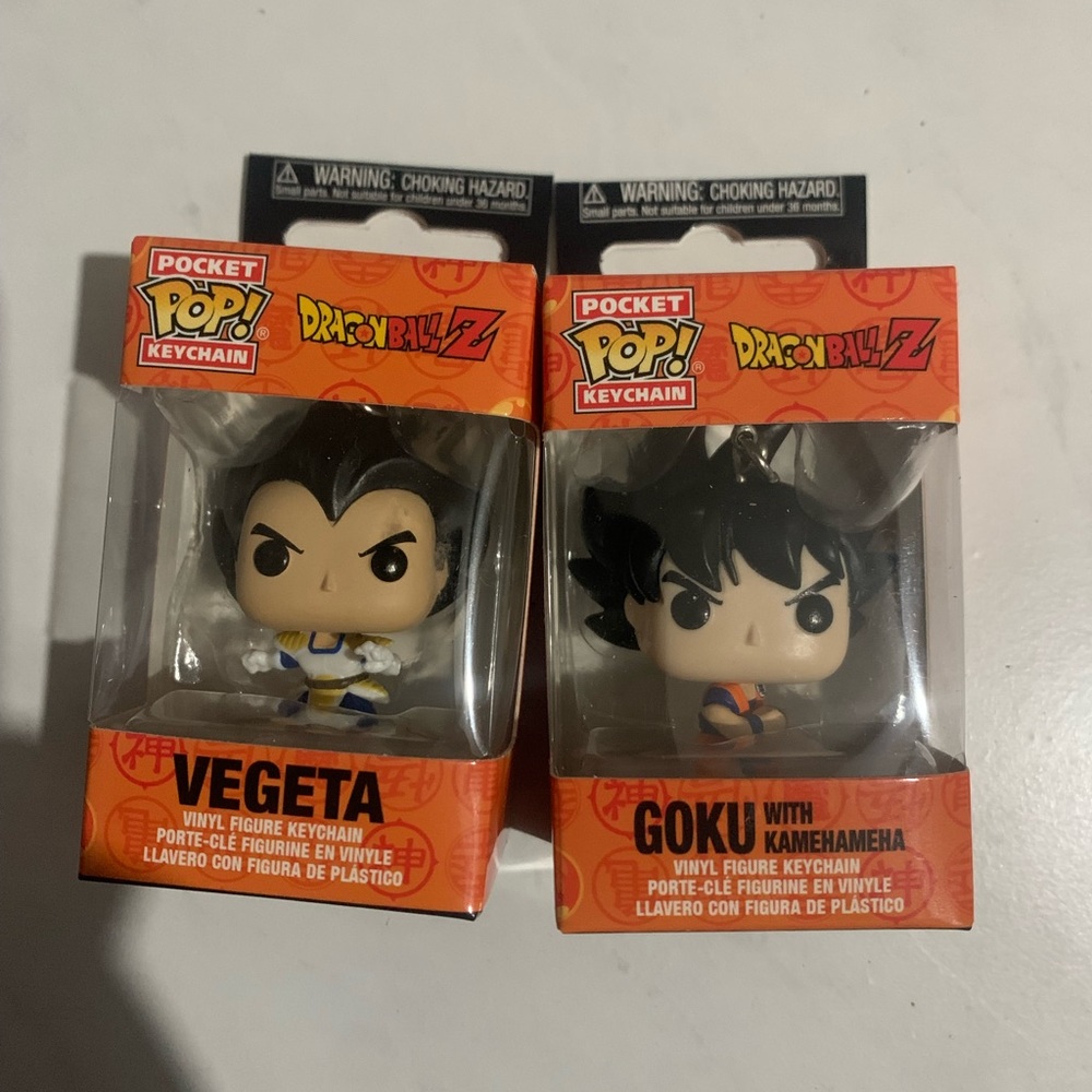 Dragonball Z Funko Keychains
